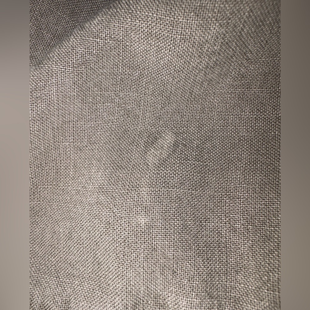 Anthro Cloth & Stone Tencel Wrap Romper Taupe XS Tie Waist - Picture 8 of 11